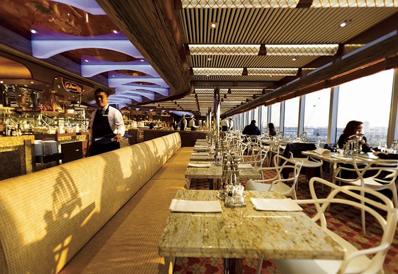 Costa Diadema - costa diadema corona blu restoran