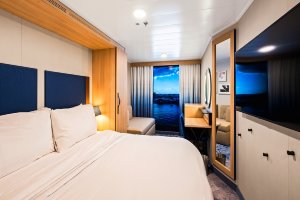 Utopia of the Seas - Interior with Virtual Balcony (4U)